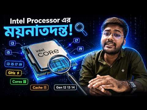 Intel Processor এর ময়নাতদন্ত | i3, i5, i7, Gen, GHz, Cores সব রহস্য উন্মোচন! | Durjoy Das Joy